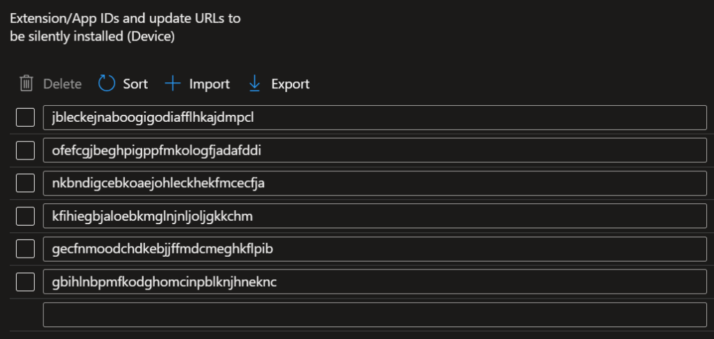 Microsoft Edge sidebar settings